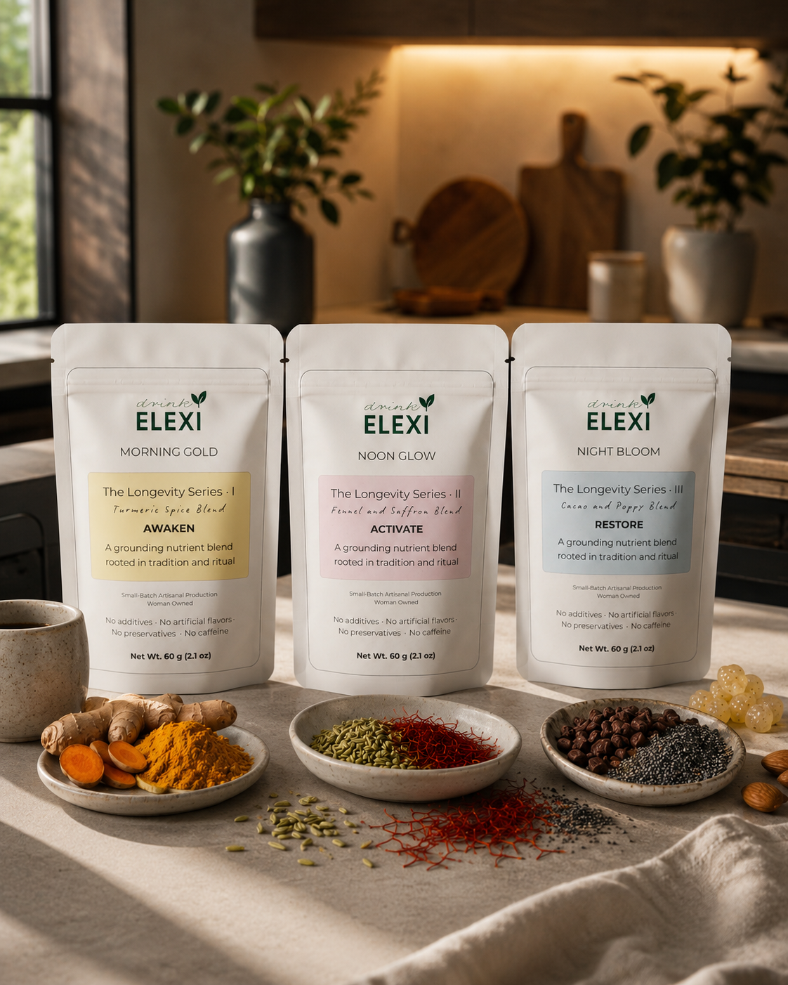 The Complete Elexi Ritual — All Three Blends