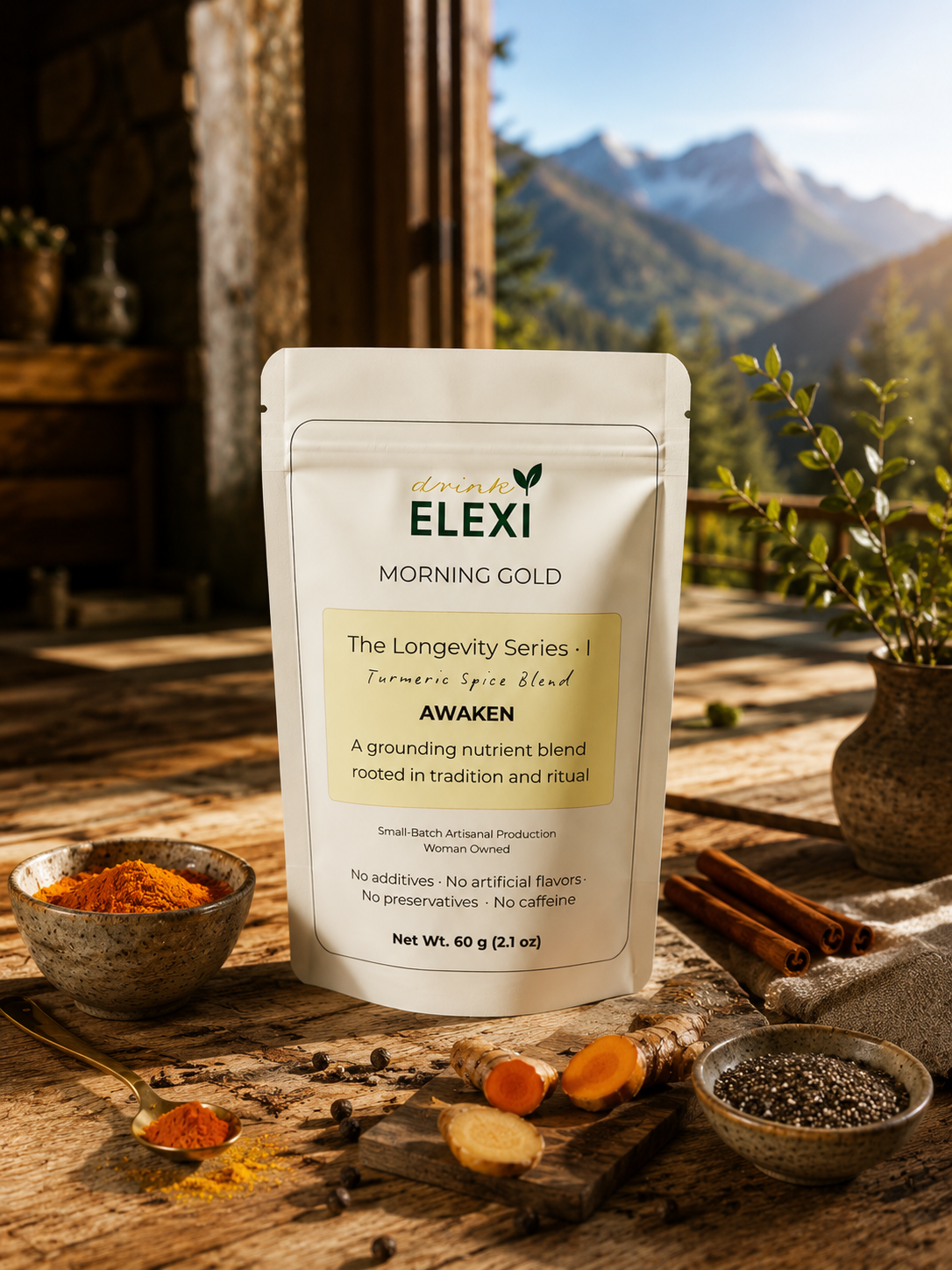 Morning Gold (Turmeric Blend) | Daily Wellness Ritual