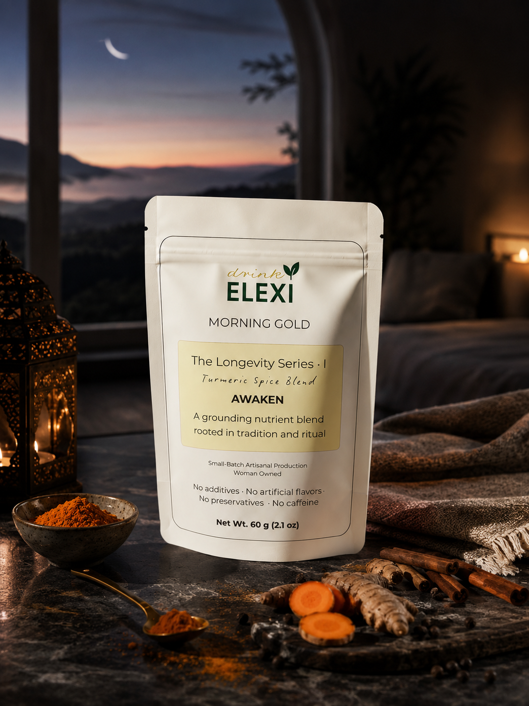 Morning Gold (Turmeric Blend) | Daily Wellness Ritual